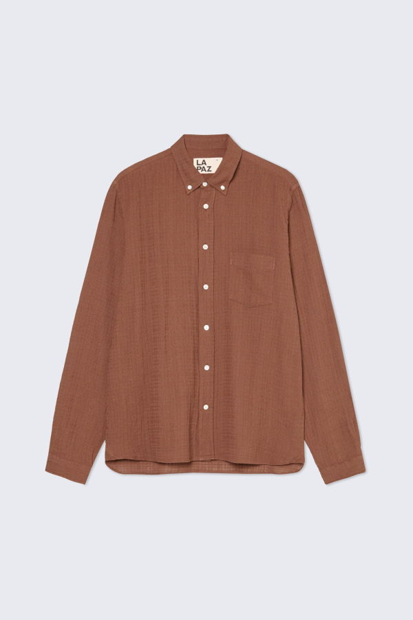 La Paz Branco Shirt - Aztec Brown