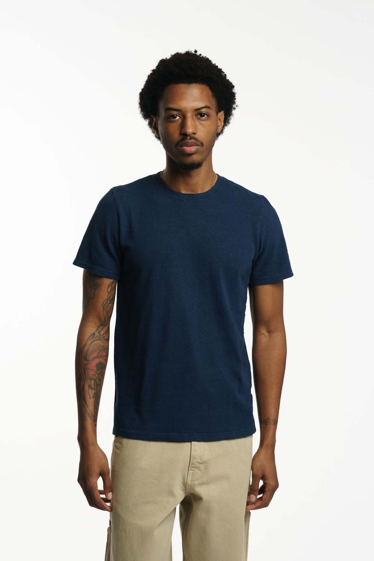 Jungmaven Deep Indigo Baja Tee - Image 2 of 6