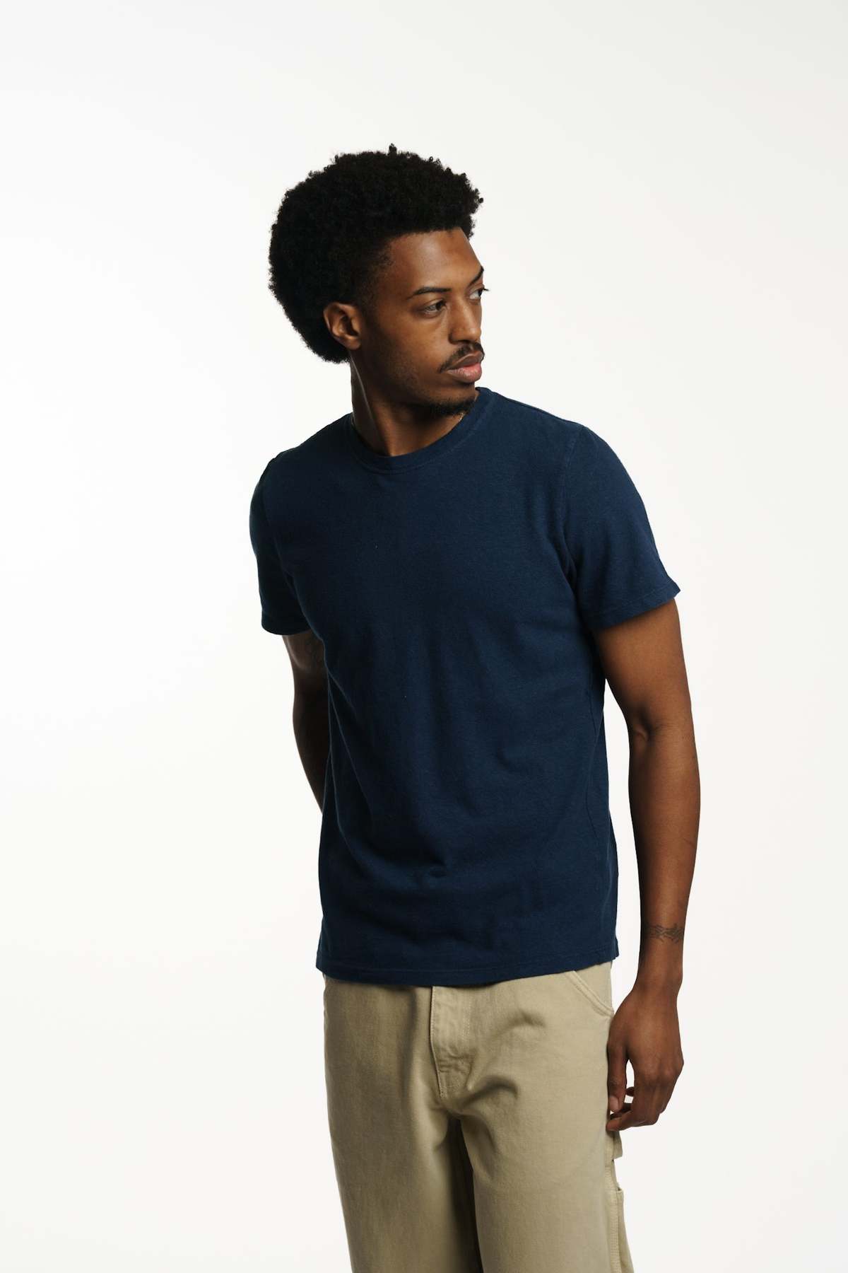 Jungmaven Deep Indigo Baja Tee - Image 4 of 6