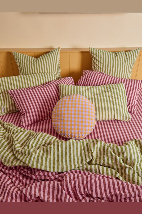 Mosey Me Sundae Seersucker Quilt Cover