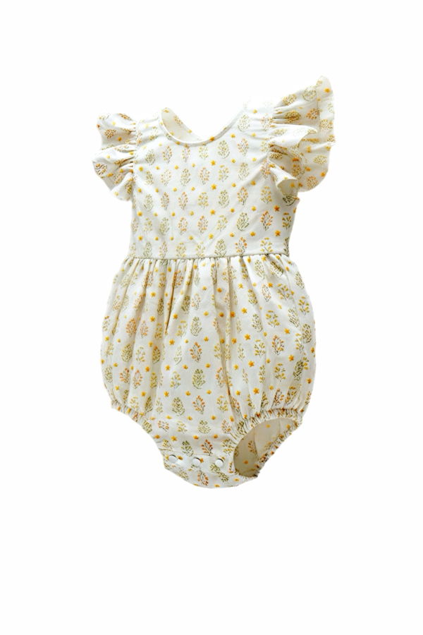 Piper&Cloth Josie Romper - Sunny Blossom