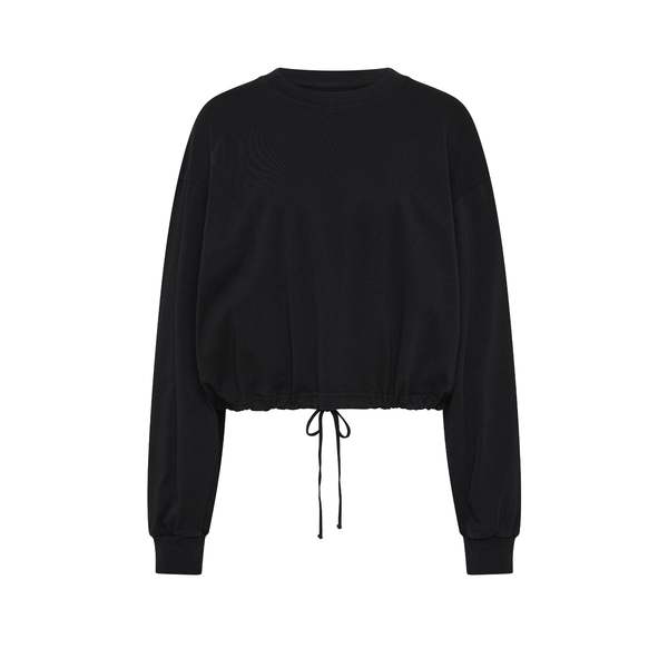 St. Agni Drawstring Long Sleeve Top