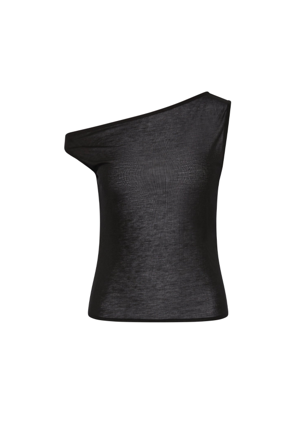 St. Agni Fine Jersey Asymm Top