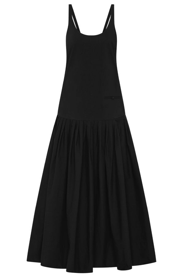 St. Agni Relaxed Pleat Dress