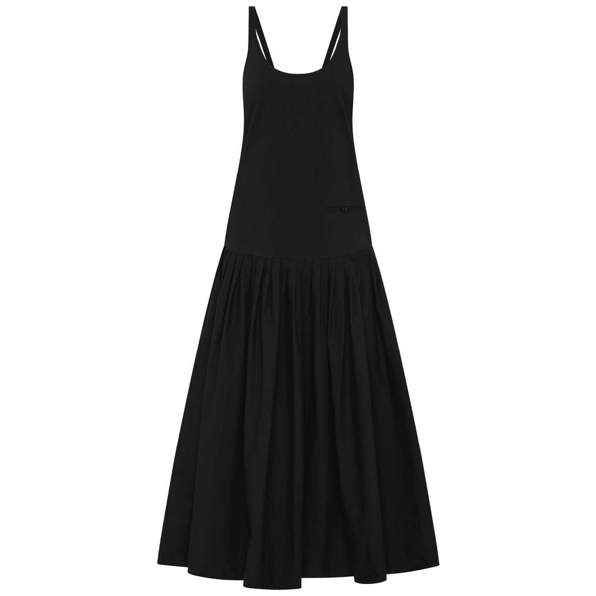St. Agni Relaxed Pleat Dress - Image 1 of 5