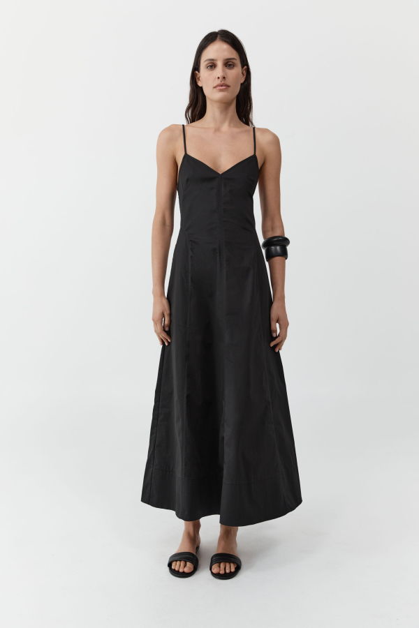 St. Agni Structured Cotton Dress