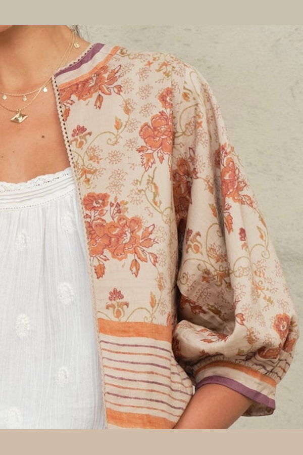 M.A.B.E Aubrie Print Jacket