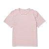 Kule The Modern Tee - White/Poppy Pinstripe - Thumbnail 1