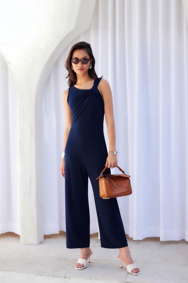Fifteen Twenty Becca Cropped Jumpsuit