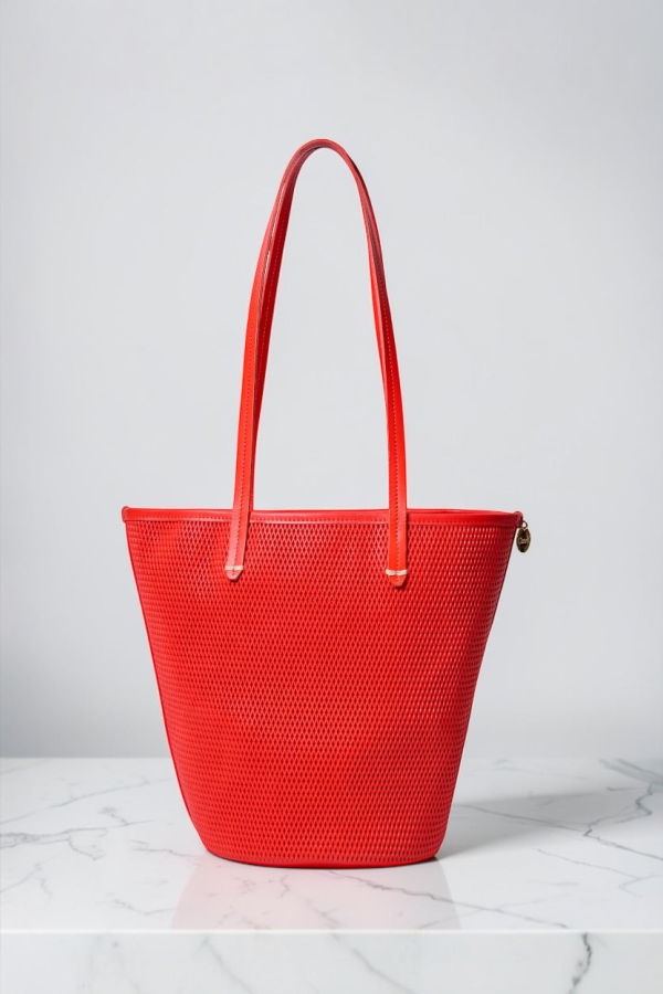 Clare V. Choupette Diamond Perf Bucket Bag