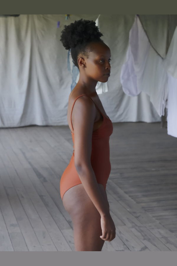 Baserange Heart Swimsuit - Marocco Brown