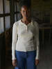 Baserange Omato Polo Long Sleeve Top - Off White - Thumbnail 1