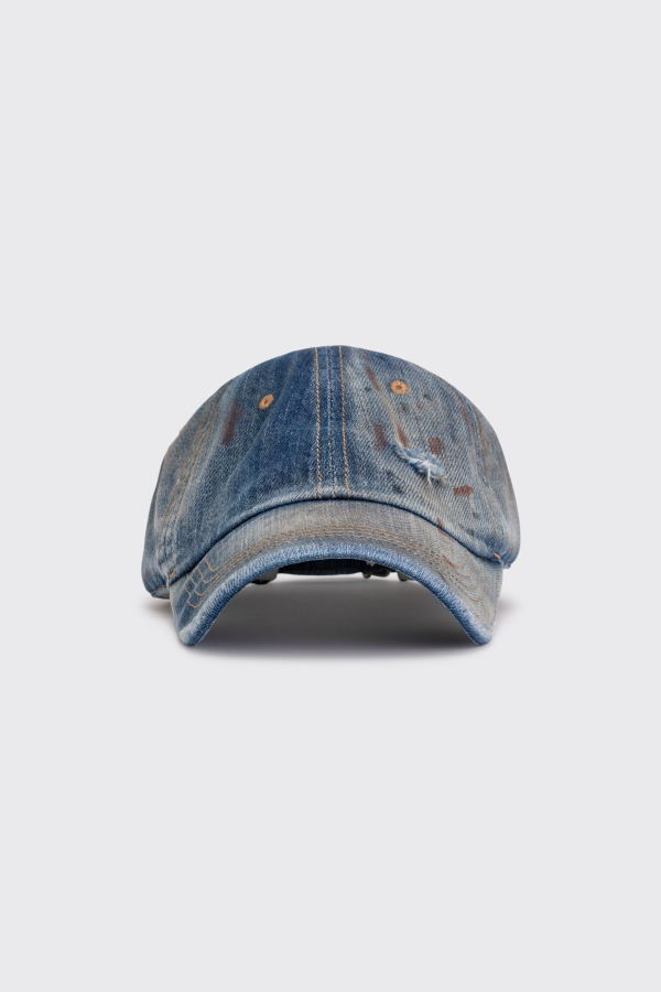 Acne Studios Embroidered Logo Cap - Blue