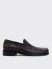 Acne Studios Leather Loafers - Beige/Black - Thumbnail 1