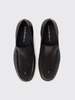 Acne Studios Leather Loafers - Beige/Black - Thumbnail 4