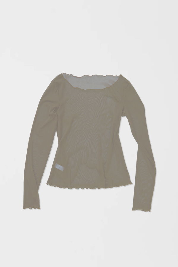 Simone Wild Toyster LS Top - Flax