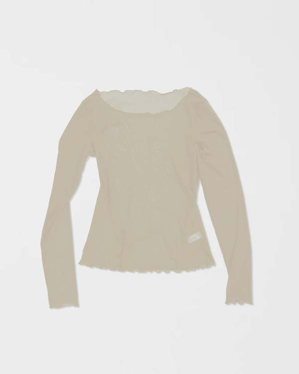 Simone Wild Toyster LS Top - Milk