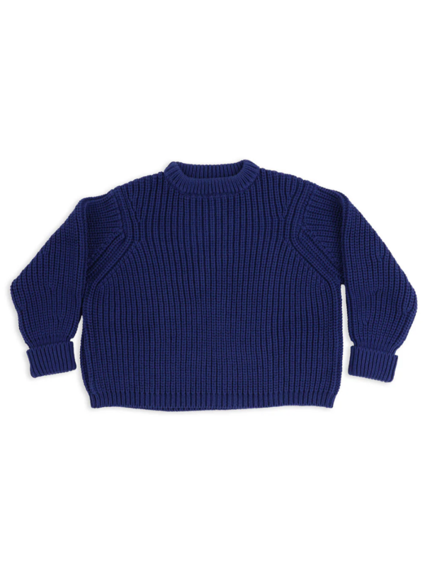 James Street Co. Chunky Lowe Pullover in Cotton