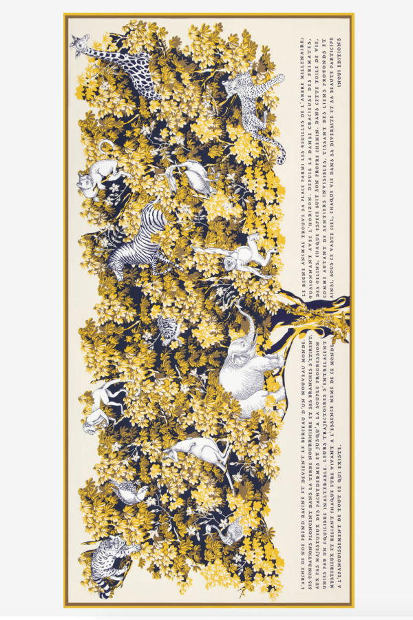 Inoui Editions Bestiare 100 Scarf