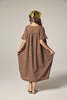amente Jacquard Pull Over Dress - Mocha - Thumbnail 9