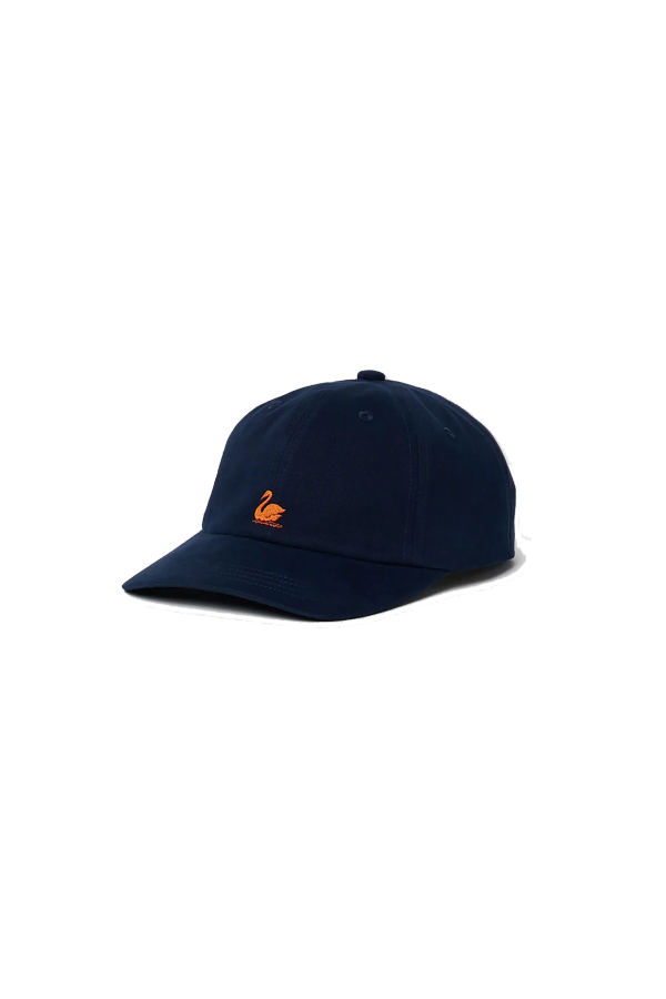Merz b. Schwanen Swan Logo Cap Organic Gabardine