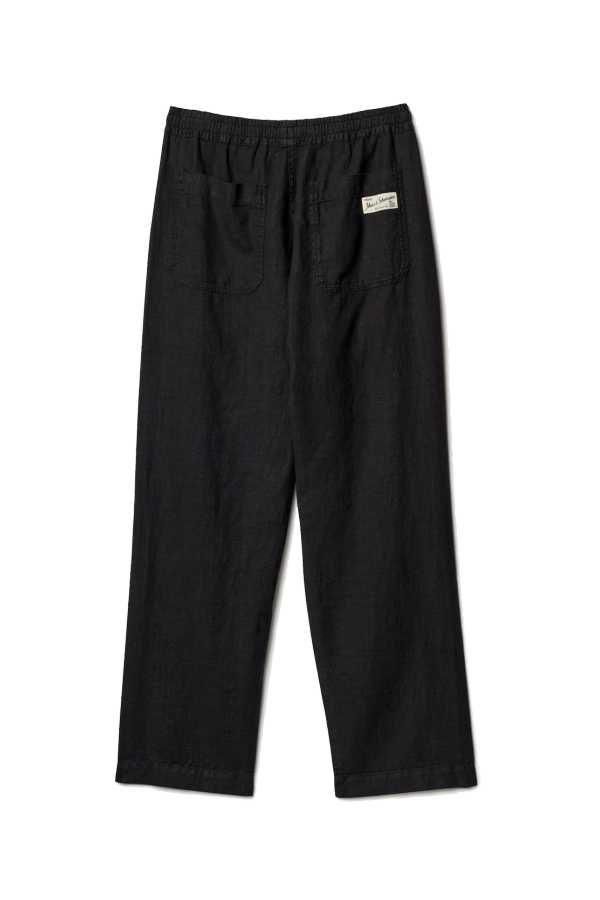 Merz b. Schwanen Worker's Linen Drawstring Pants