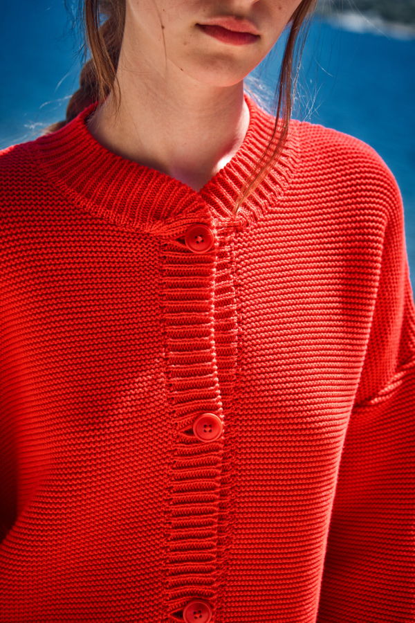 L'ENVERS Estelle Teddy Jacket in Organic Cotton