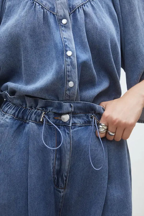 Suncoo Reese Oversized High-Waisted Jeans