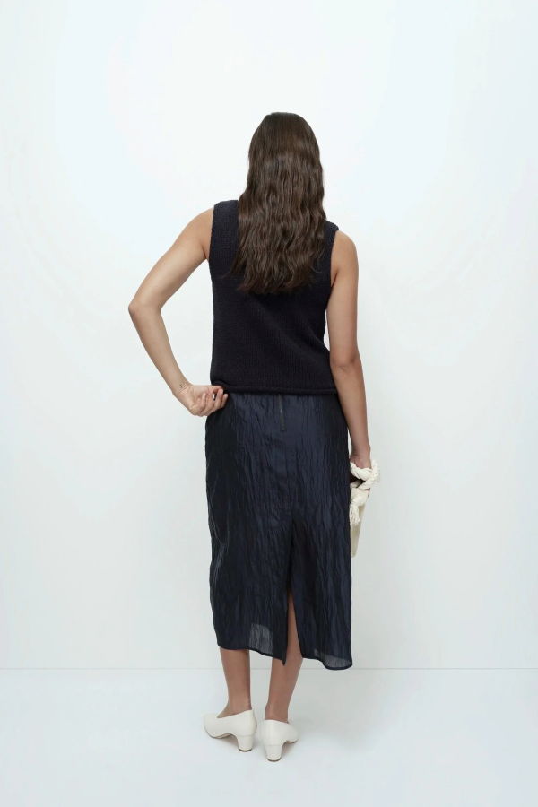 Mijeong Park Boat Neck Knit Tank