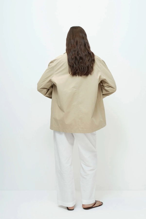 Mijeong Park Linen Blend Work Jacket