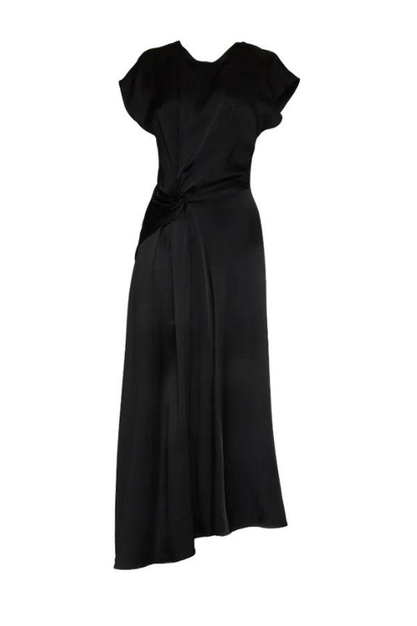 Victoria Beckham Aria Twist Waist Dress