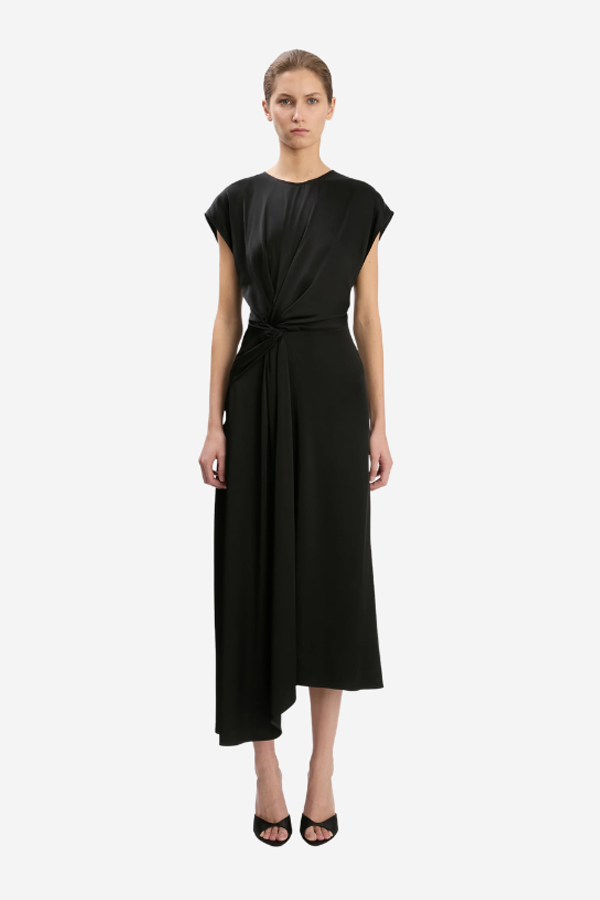 Victoria Beckham Aria Twist Waist Dress