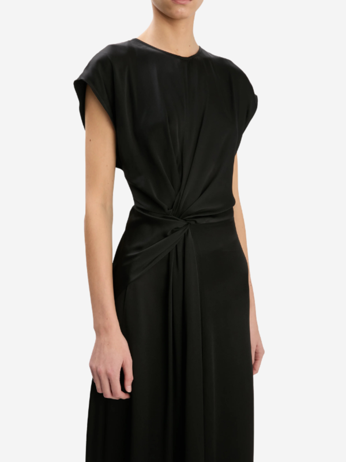 Victoria Beckham Aria Twist Waist Dress - Image 5 of 6