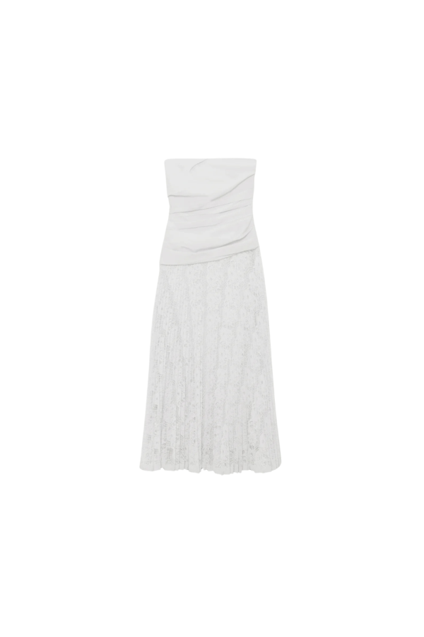 Jonathan Simkhai Annalise Cotton Lace Midi Dress