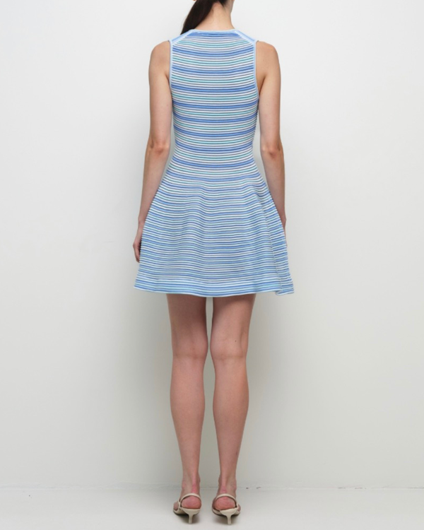Jonathan Simkhai Cally Mini Dress - Periwinkle Multi