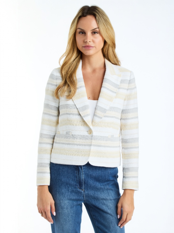 DREW Milo Stripe Blazer