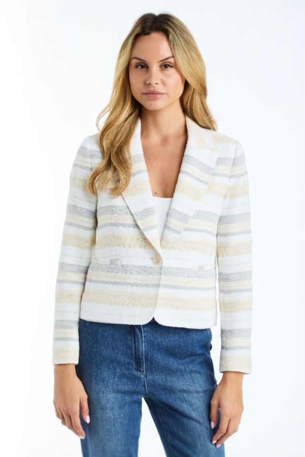 DREW Milo Stripe Blazer