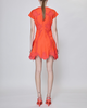 Jonathan Simkhai Raquel Embroidered Mini Dress - Lobster - Thumbnail 3