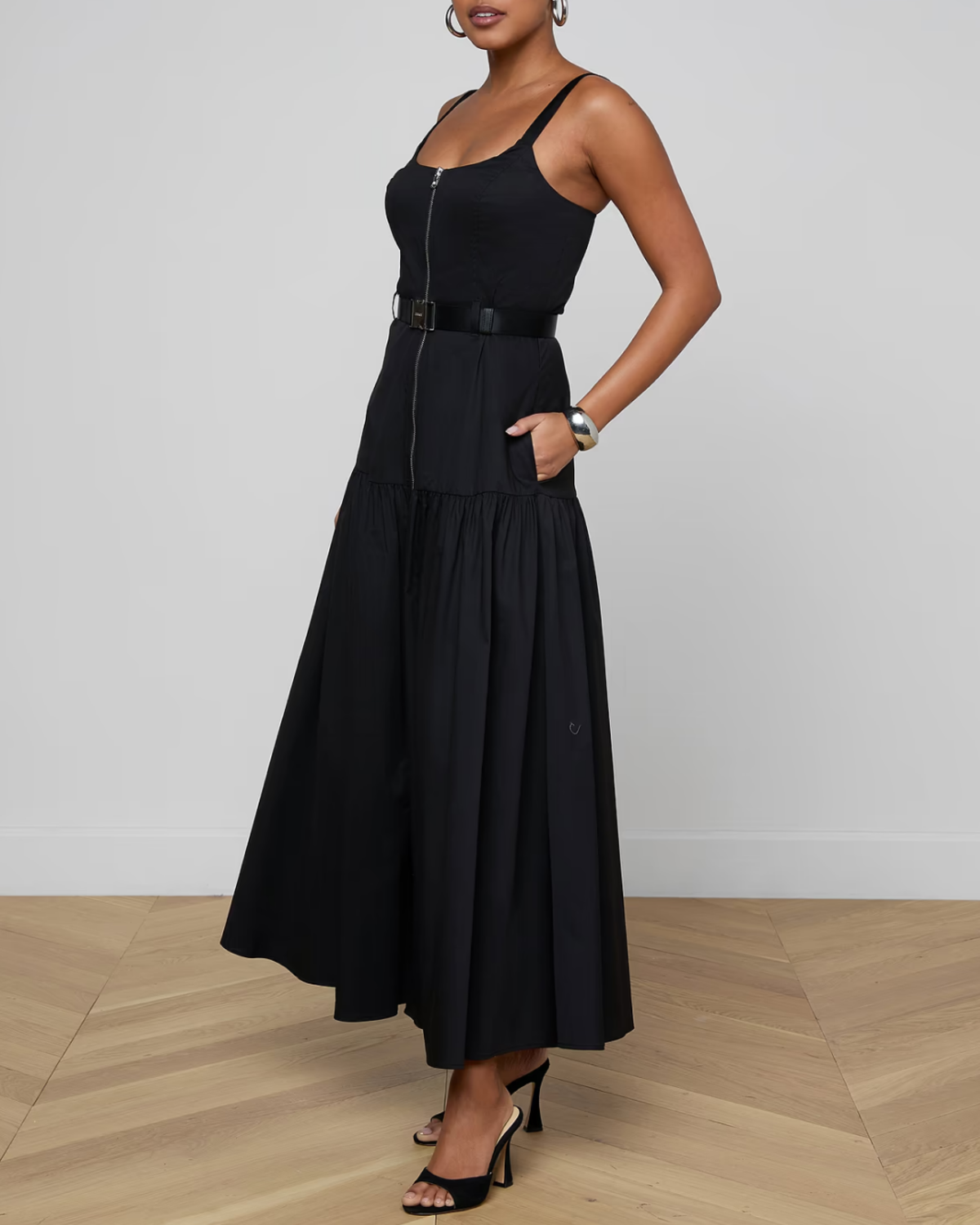 L'agence Rima Dress - Black - Image 5 of 8