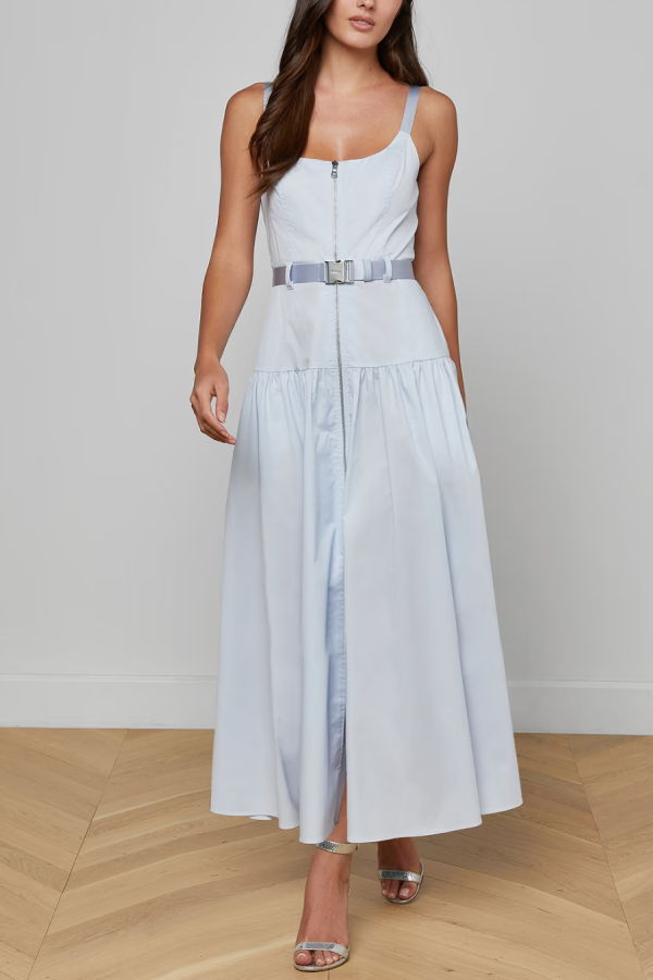 L'agence Rima Dress - Pale Mist Blue