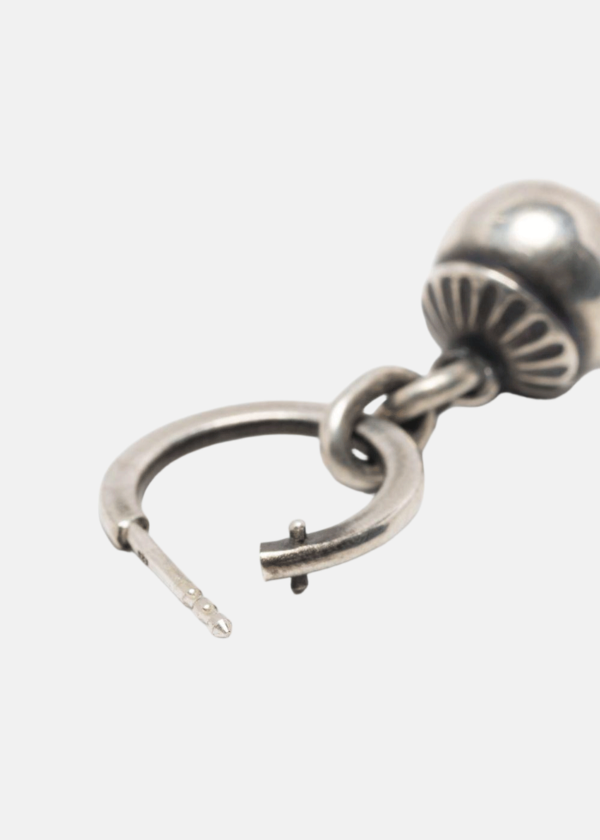 werkstatt:mnchen Silver Bead-Charm Earring - Silver