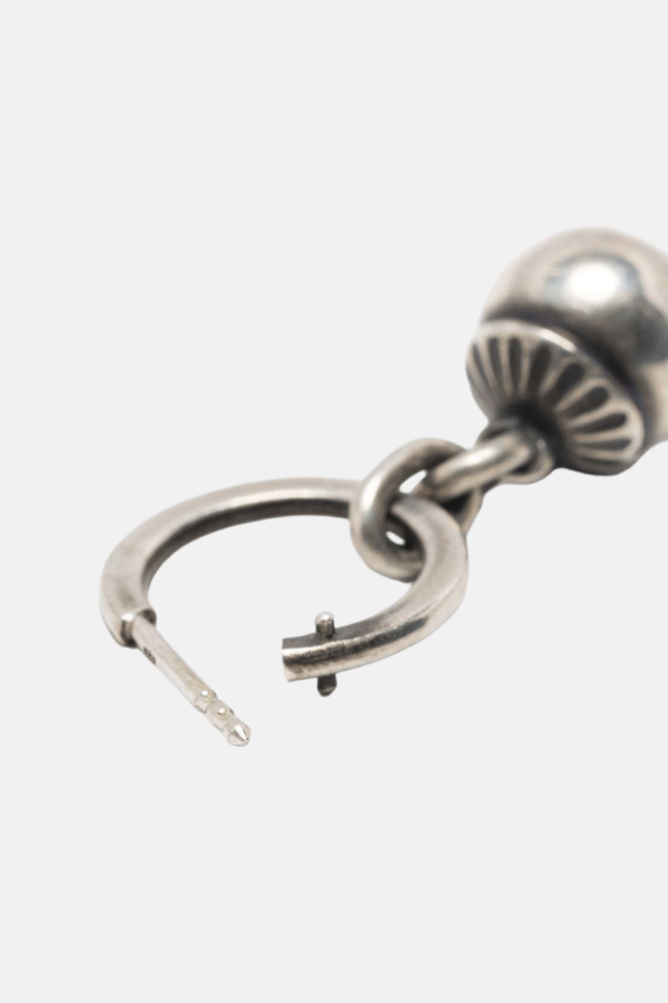 werkstatt:mรผnchen Silver Bead-Charm Earring - Silver