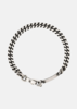werkstatt:münchen Silver Curb-Chain Oxidised Bracelet - Thumbnail 1