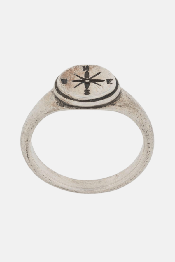werkstatt:münchen Symbol Windrose Ring - Silver