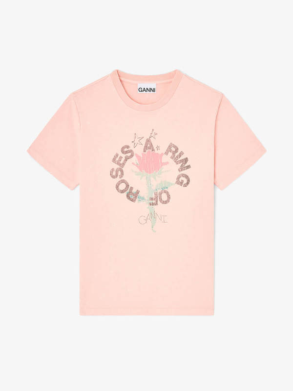 Ganni Future Heavy Jersey T-Shirt Ganni Future Heavy Jersey T-Shirt