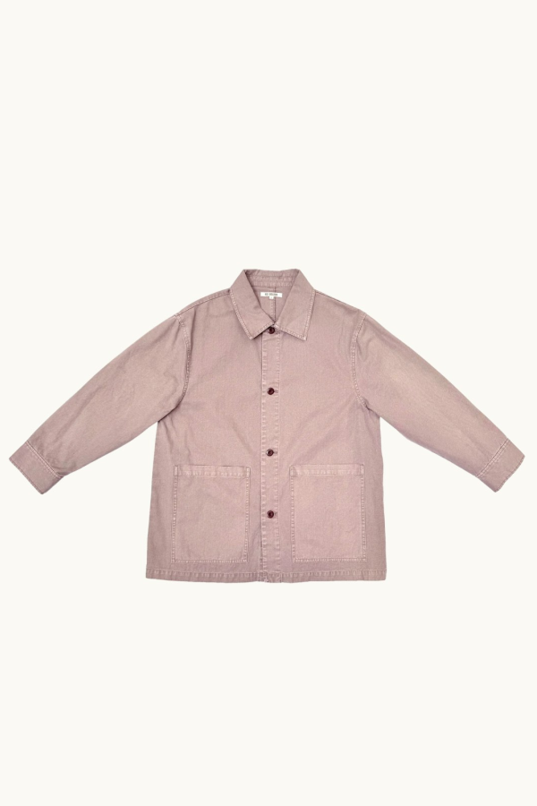 Ali Golden Relaxed Chore Coat - Mauve