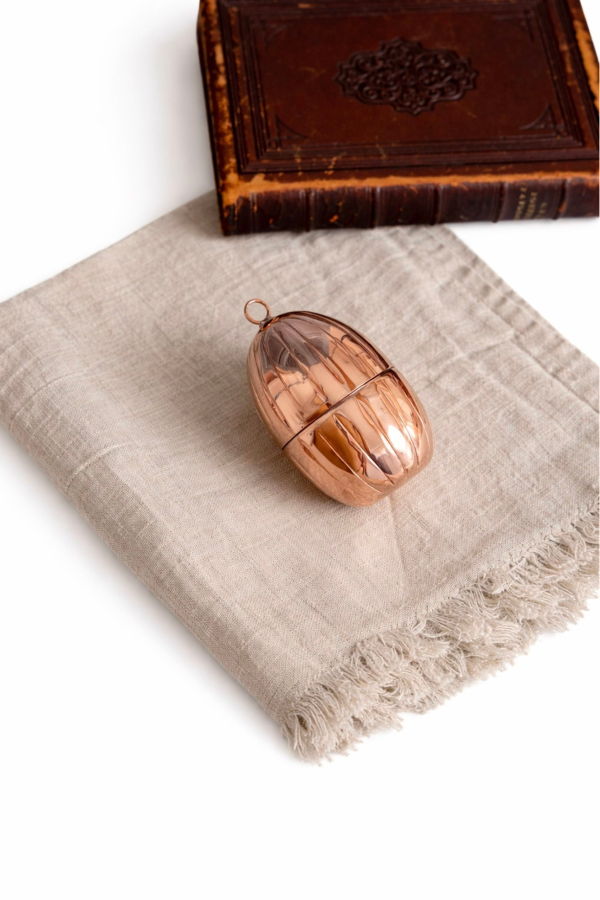 Coppermill Kitchen Vintage Inspired Handmade Egg Ornaments - Copper