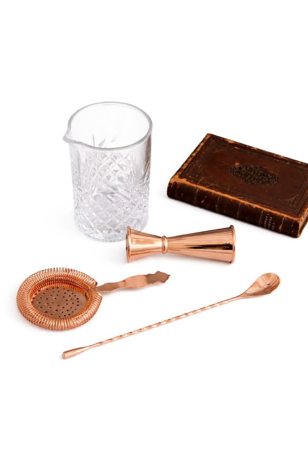 Coppermill Kitchen Vintage Inspired Glass Barware Set