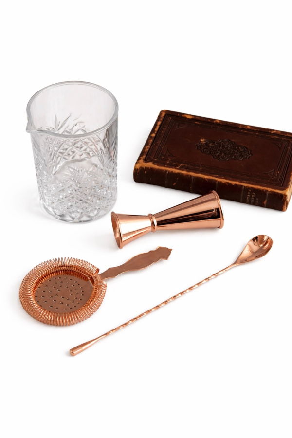 Coppermill Kitchen Vintage Inspired Glass Barware Set