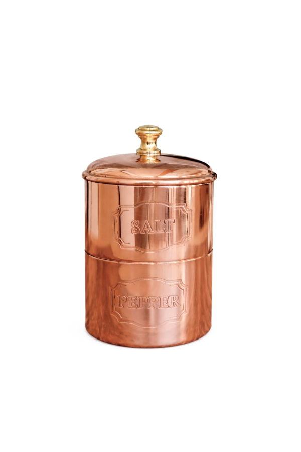 Coppermill Kitchen Vintage Inspired Salt & Pepper Cellar